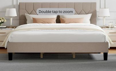 King size bed frame