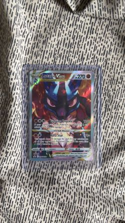 Lucario Vstar crown zenith promo