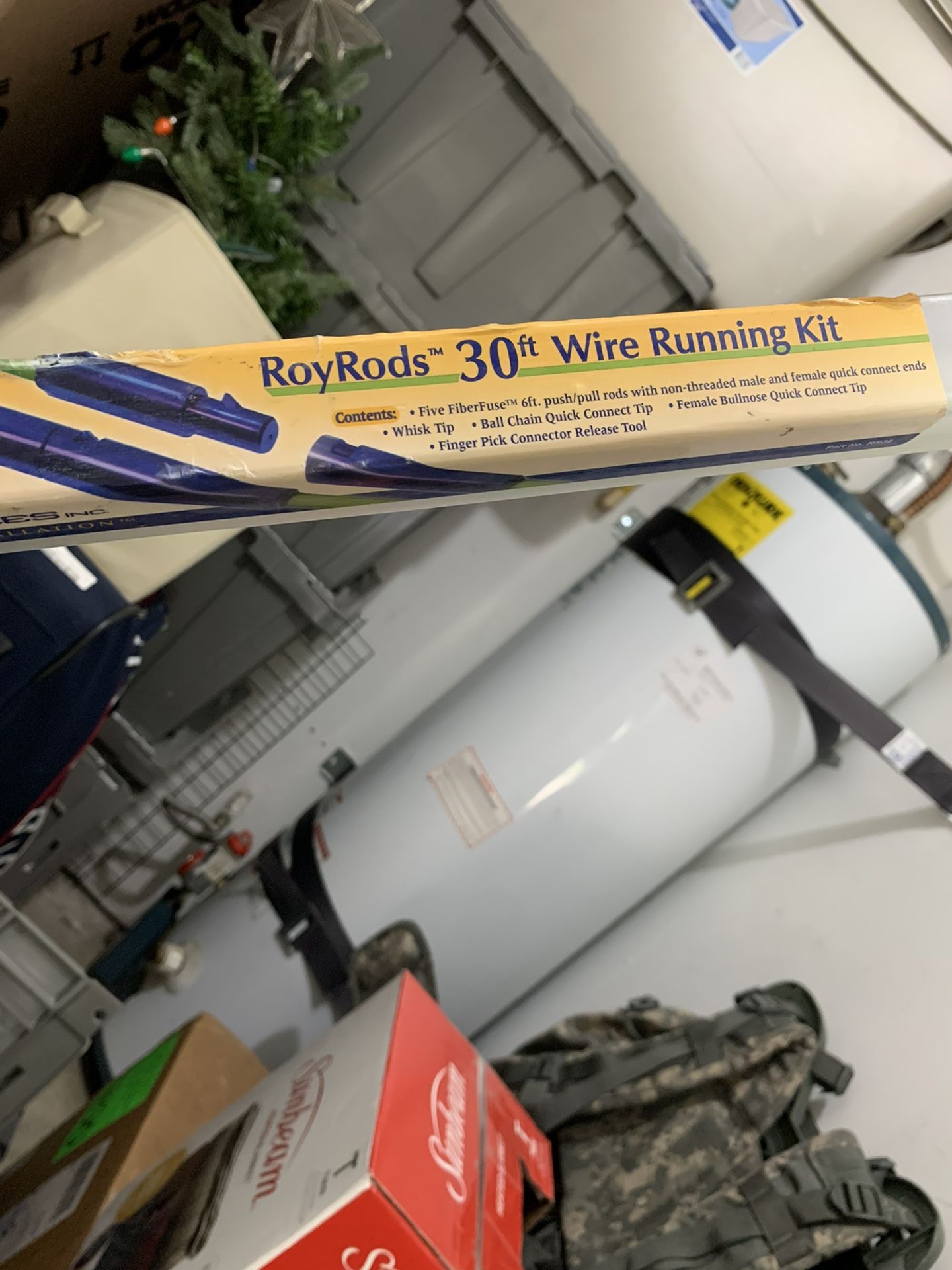 LABOR SAVING DEVICES RoyRods RR30 30ft. Quick Connect Rod Kit - Wire Running Kit (RR30)