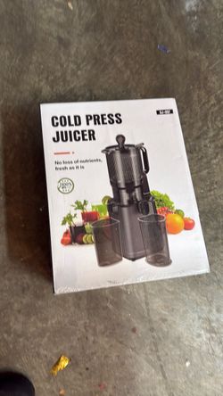 Cold press juicer new in box