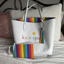 Rainbow kate spade discount purse