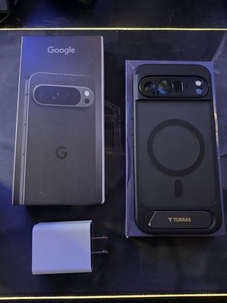 Google Pixel 9 Pro XL 128 Gb Obsidian UNLOCKED Bundle