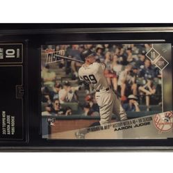 2017 Topps Now #585 Aaron Judge RC Rookie Card GMA 10 Mint! 