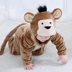New Infant monkey Pajamas 