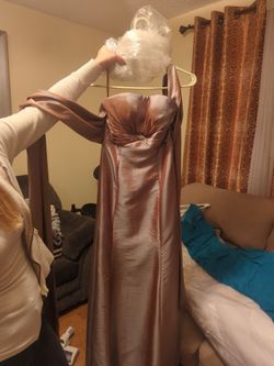 Satin Bridesmaid Dress