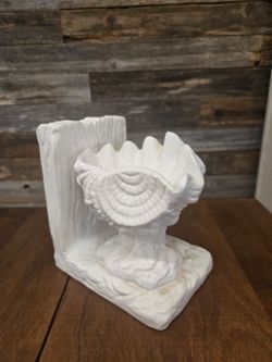 Ceramic Shell Bookend