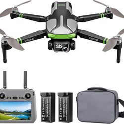 GPS Drones with Camera for Adults 4K, 100-Min Flight Time, 5.7" FPV Screen, Long Range Video Transmission, RC Quadcopter, GPS Follow, Auto Return, Beg