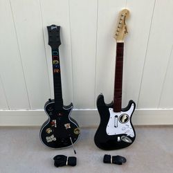 Xbox 360 Guitar hero rock band guitar rockband guitars