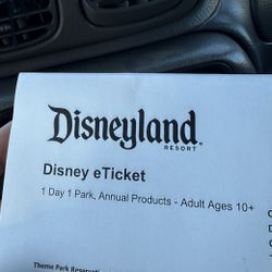 disneyland tickets