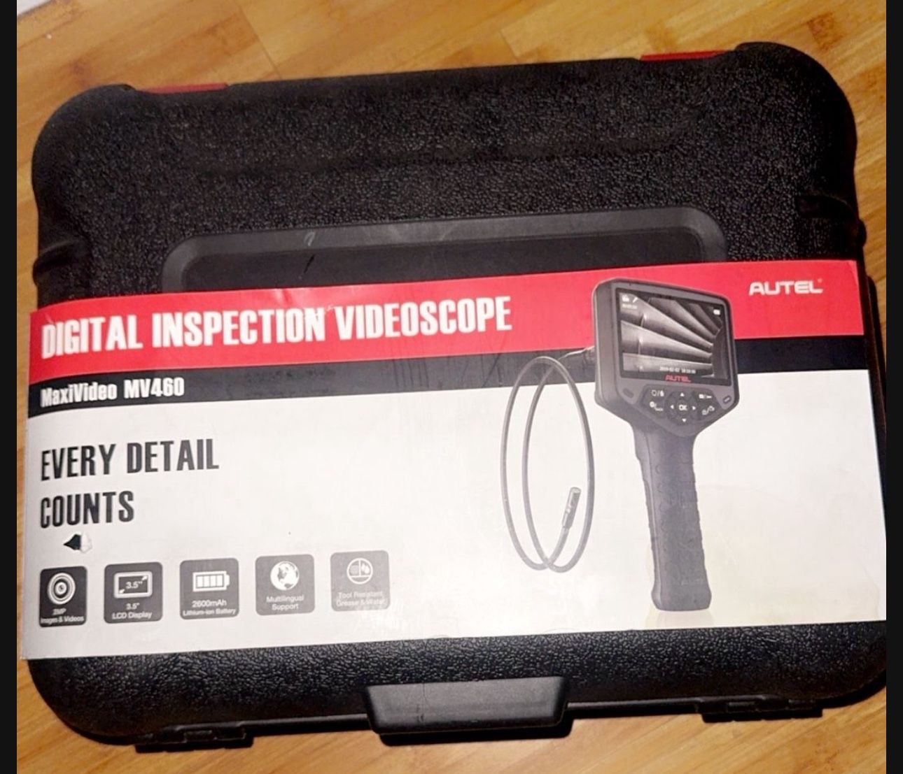 Autel MV460 - MaxiVideo™ 8.5 mm x 39.4" Recording Waterproof Videoscope