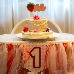 “Berry 1st Birthday” Decorations 🍓