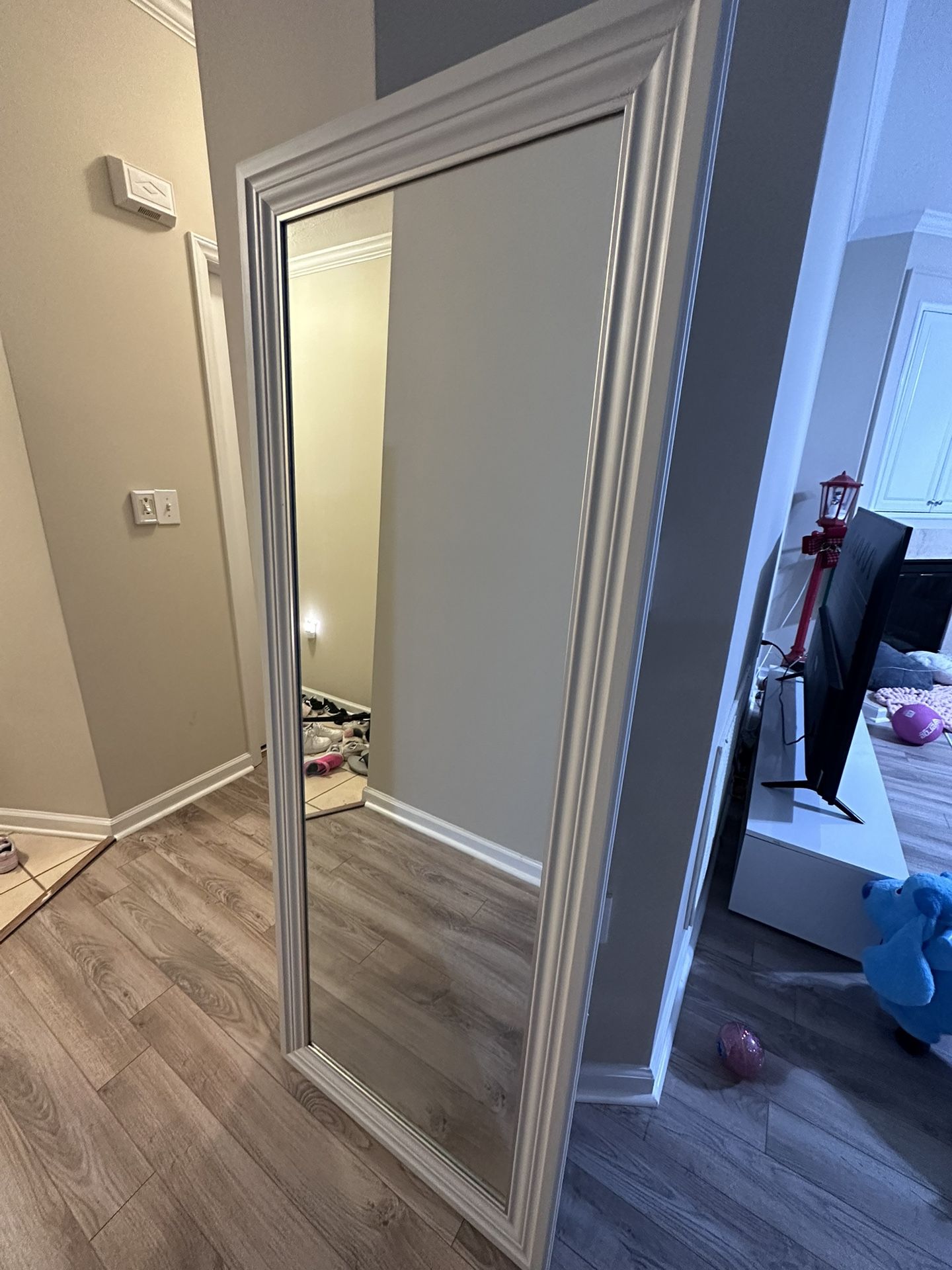Rustic Full Length Floor Leaner Mirror 27x70