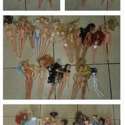 100 Barbie Dolls And Few Pony Dolls 