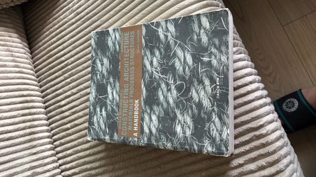 Constructing Architecture Materials Processes Structures Handbook