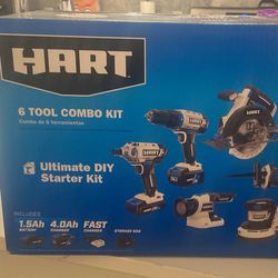 HART 6 Tool Combo Kit