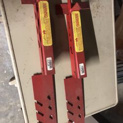 10” Adjustable Roof Brackets Pair