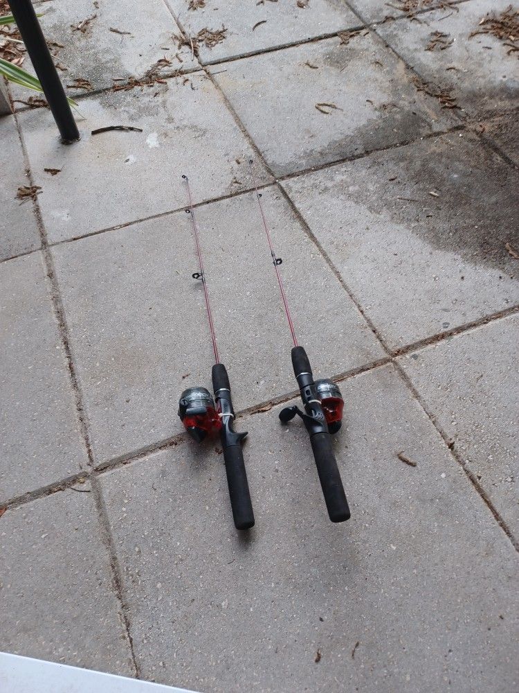 Zebco Dock Demon Spinning Reel or Spincast Reel and Fishing Rod Combo, 30-Inch Durable Fiberglass Rod, QuickSet Anti-Reverse Fishing Reel
For Kids