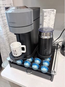 Nespresso Vertuo w/ Frother, Storage Drawer, Cup, & Descaler