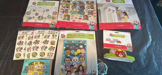 Cocomelon party decorations