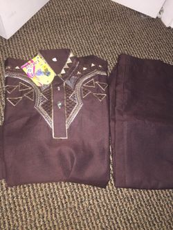 Embroidery kameez shalwer new 4t