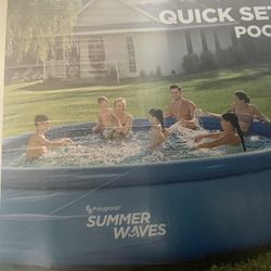 Summer waves 15x36 pool with pump. New in box