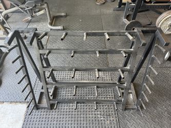 Weight And Accessories Rack
