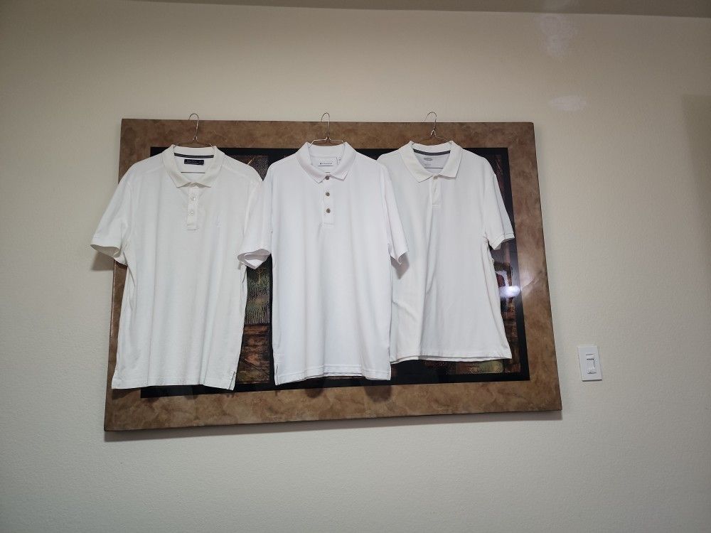 Summer White Shirt Collection. Size L