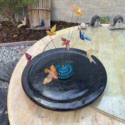 Vintage 1969 Disney World Lucite Kinetic Bird Sculpture – Turquoise Base, 10 Birds, MCM Art  Description: This is a rare and original 1969 souv