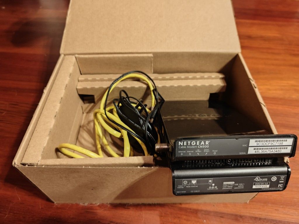 Netgear Cabel Modem CM500