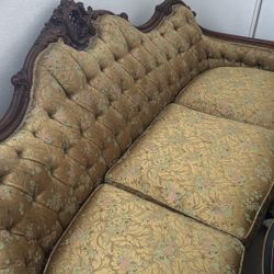Antique Gold Sofa