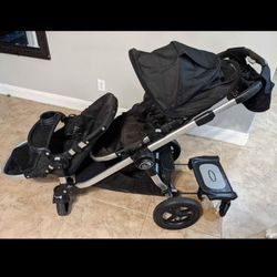Baby jogger city select double stroller with multiple accessories for Sale  in Oak Point, TX - OfferUp