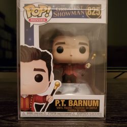 Funko Pop Figure P.T. Barnum #825 & Protective Case 