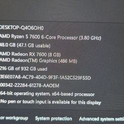 Gaming Desktop Setup