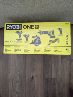 Ryobi 18v 6 piece cordless set