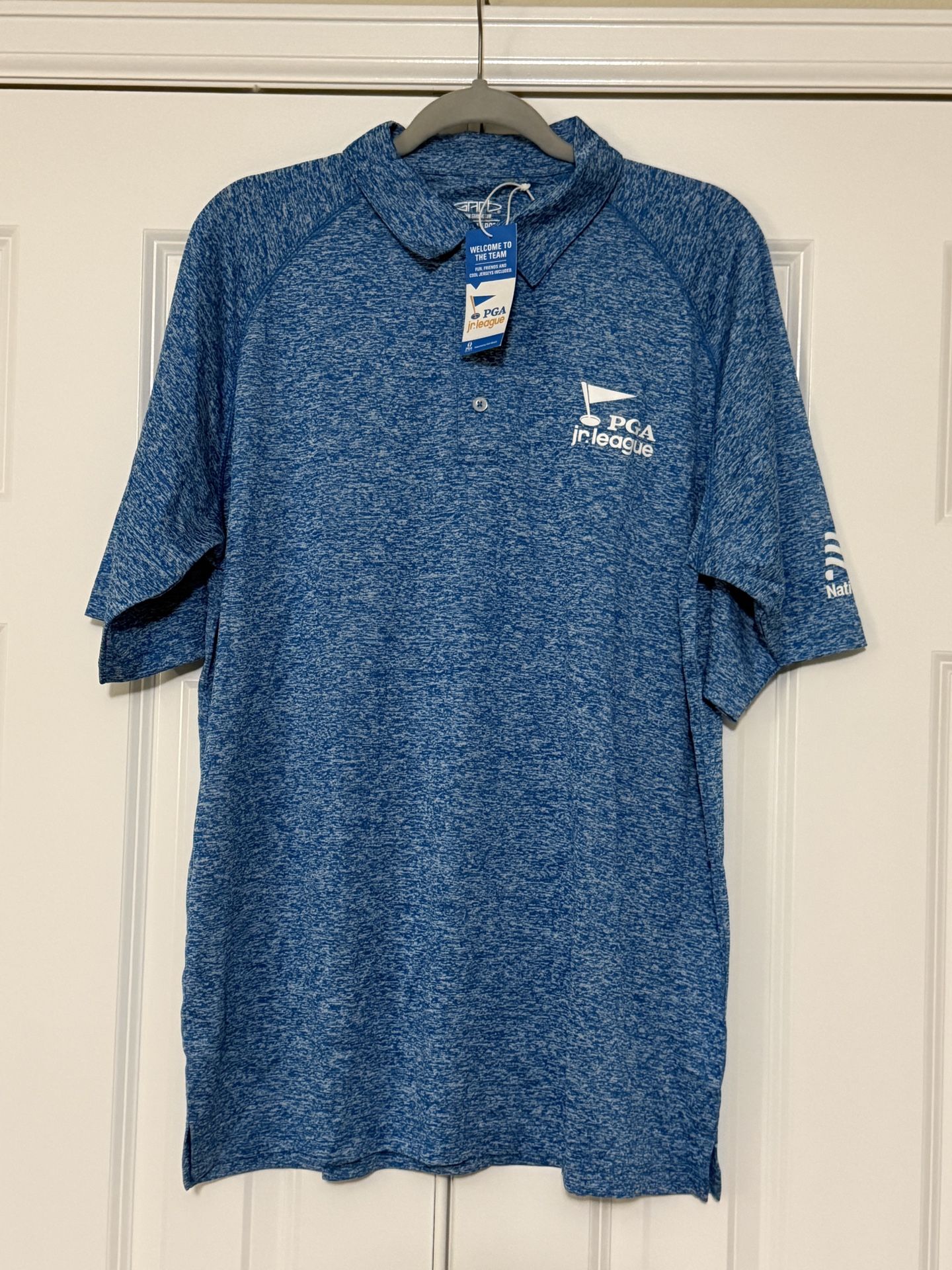 NEW w/TAGS Men’s PGA Jr League Tour Golf Polo Shirt by GARB Sz Large