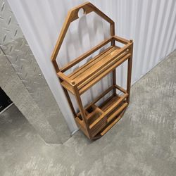 Small Wooden Hanging Shelf