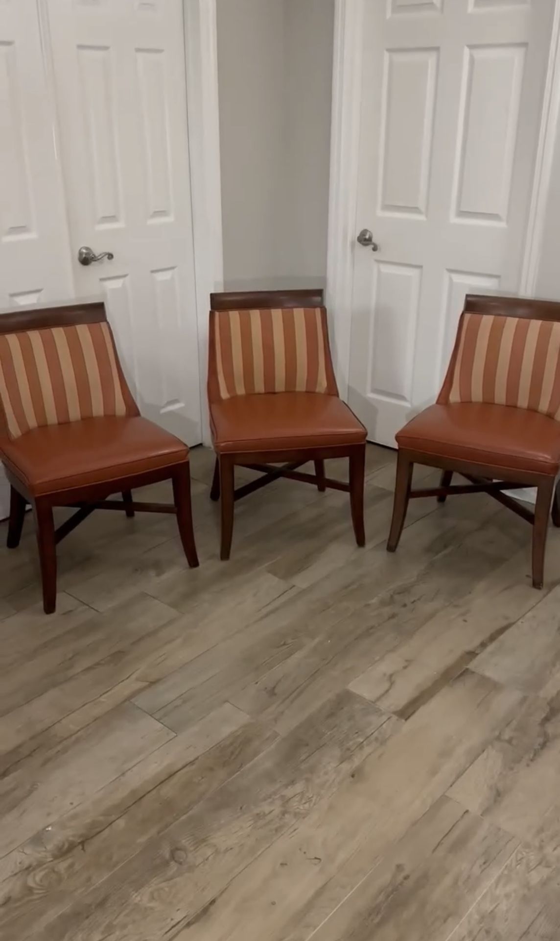 Vintage dining chairs by Samuelson inc.
