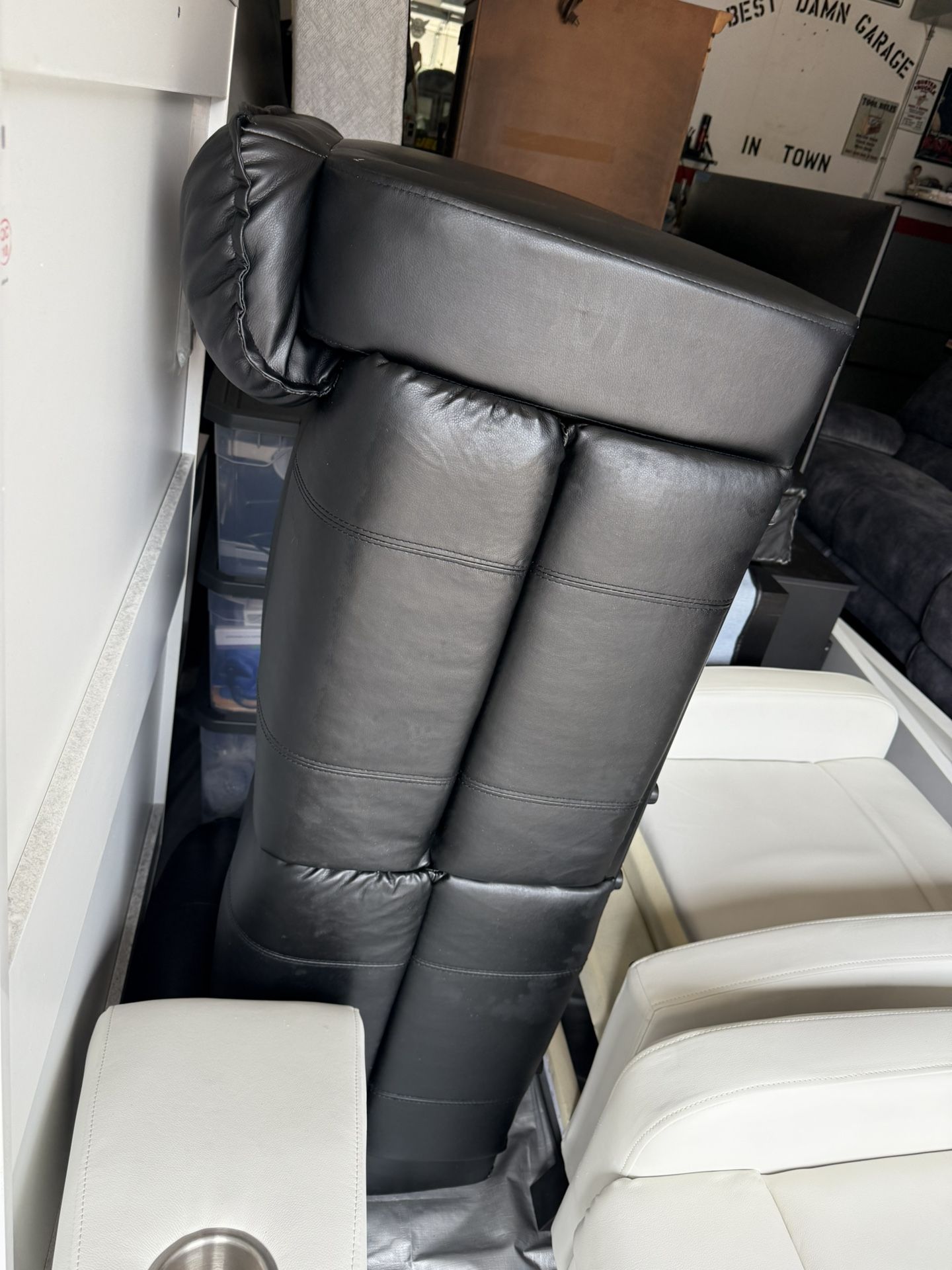 Black 2 Seater Sofa
