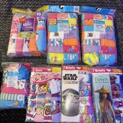 NEW Boys and girls underwear