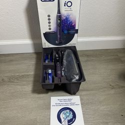 Oral-B iO Series 8 Electric Toothbrush 2 Replacement Brush Heads Violet Ametrine