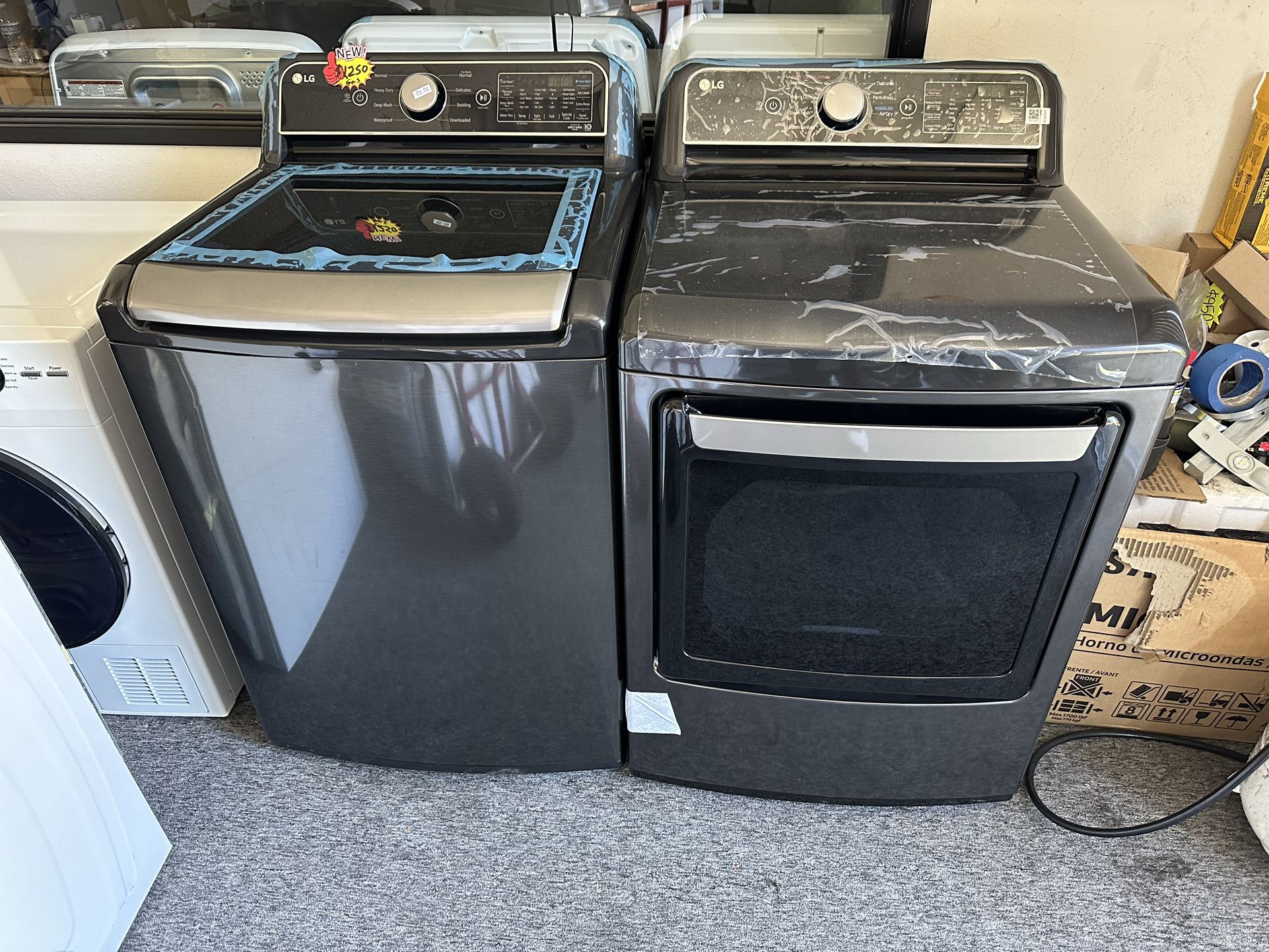Lg Washer And Gas Dryer 