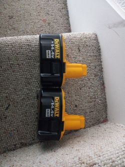 Dewalt 14.4 v XRP Batteries