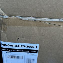 WATTBOX WB-OVRC-1500-1 UPS