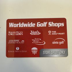 World Wide Golf Shops Roger Dunn Card 