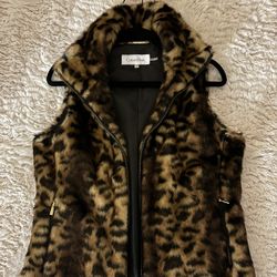 Calvin Klein leopard vest