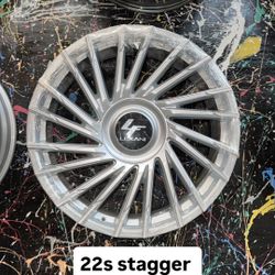 22 Inch Wheels For Same Gmc Chevy Thundra Ford Ram