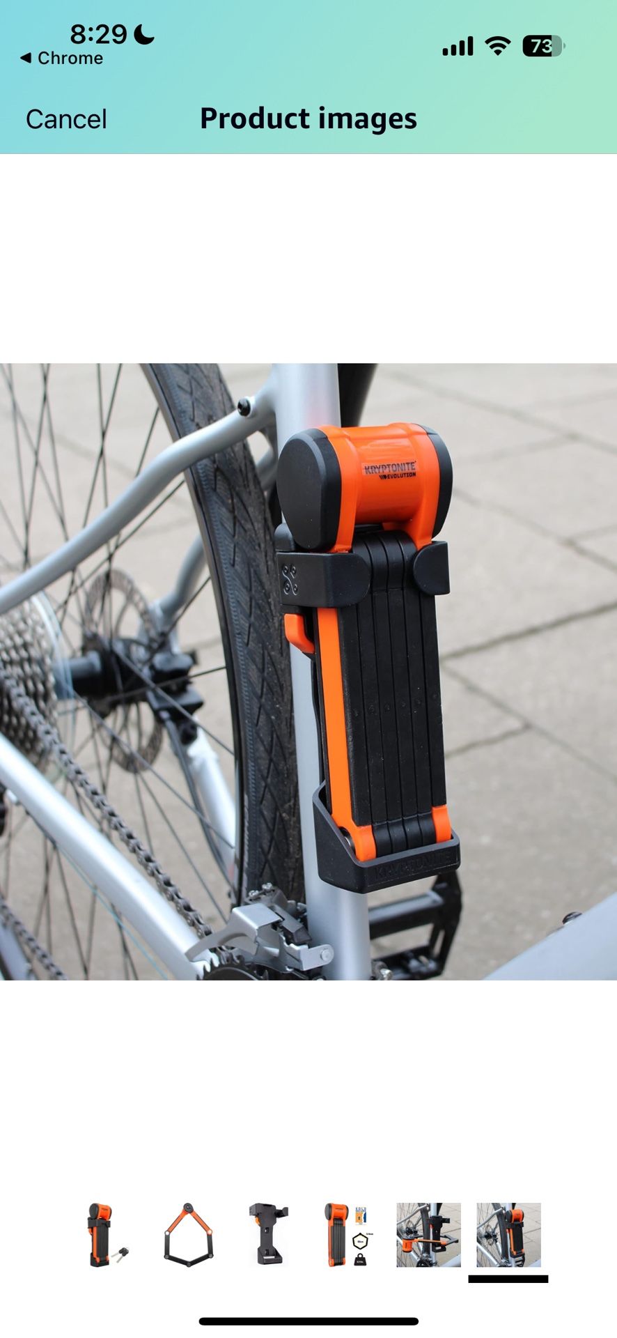 Kryptonite Evolution 790 Folding Bike Lock