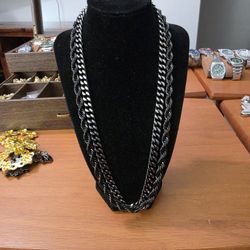 Black Cubans And Bracelets,watches