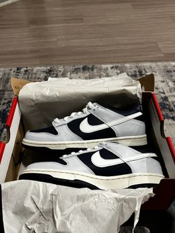 Dunks Low Football Grey/Navy