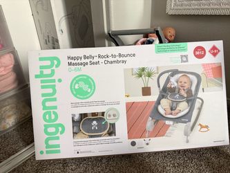 Ingenuity rock to bounce massage seat